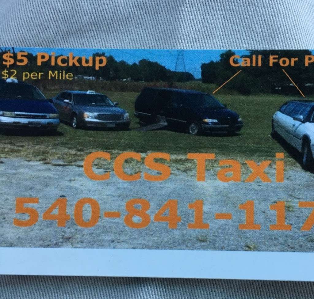 cCs taxicab | 6404 Morris Rd, Spotsylvania Courthouse, VA 22551, USA | Phone: (540) 841-1179