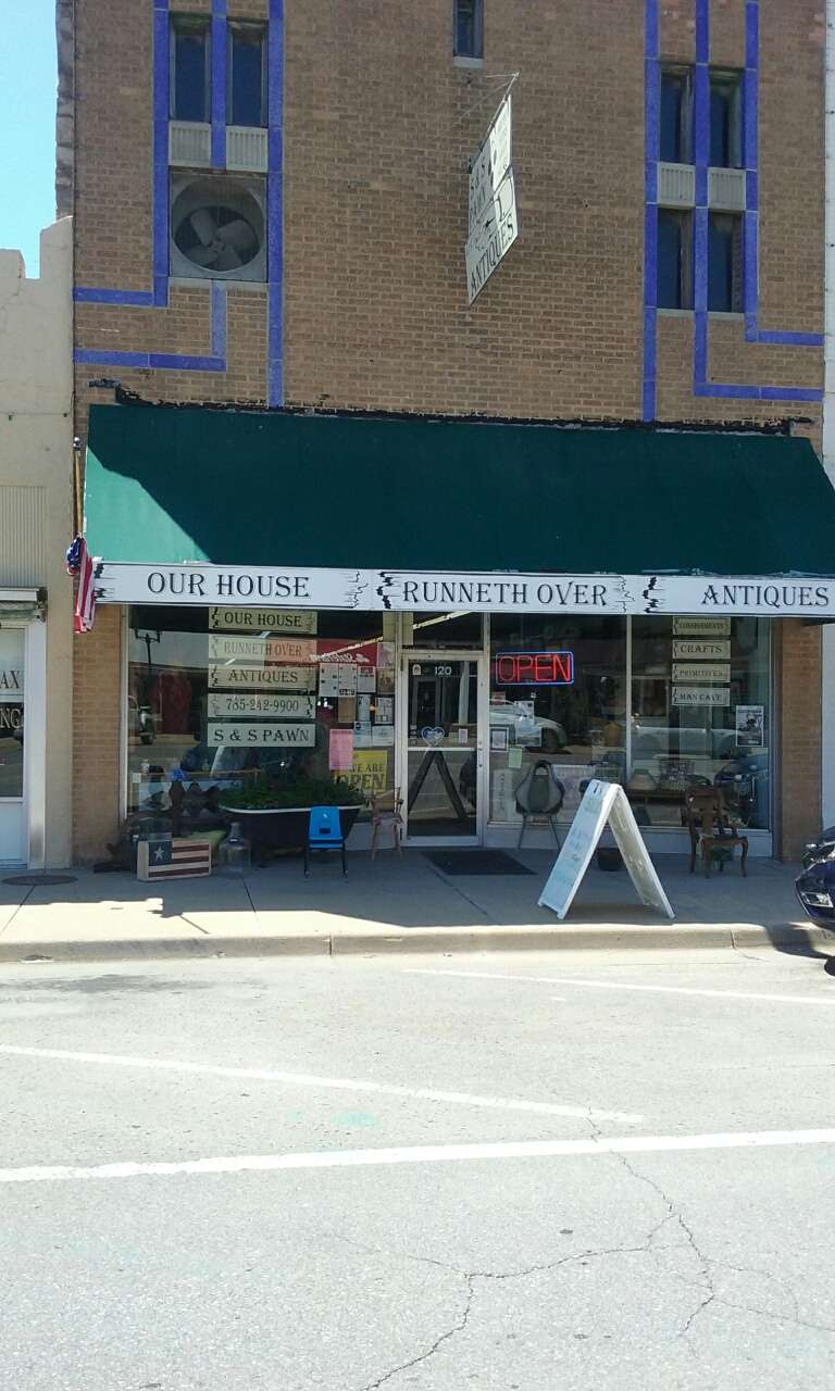 Our House Runneth Over Antiques | 120 S Main St, Ottawa, KS 66067, USA | Phone: (785) 242-9900