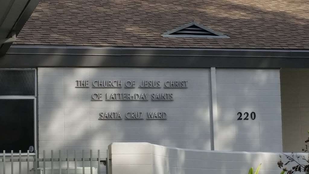 The Church of Jesus Christ of Latter-day Saints | 220 Elk St, Santa Cruz, CA 95060, USA | Phone: (831) 426-5296