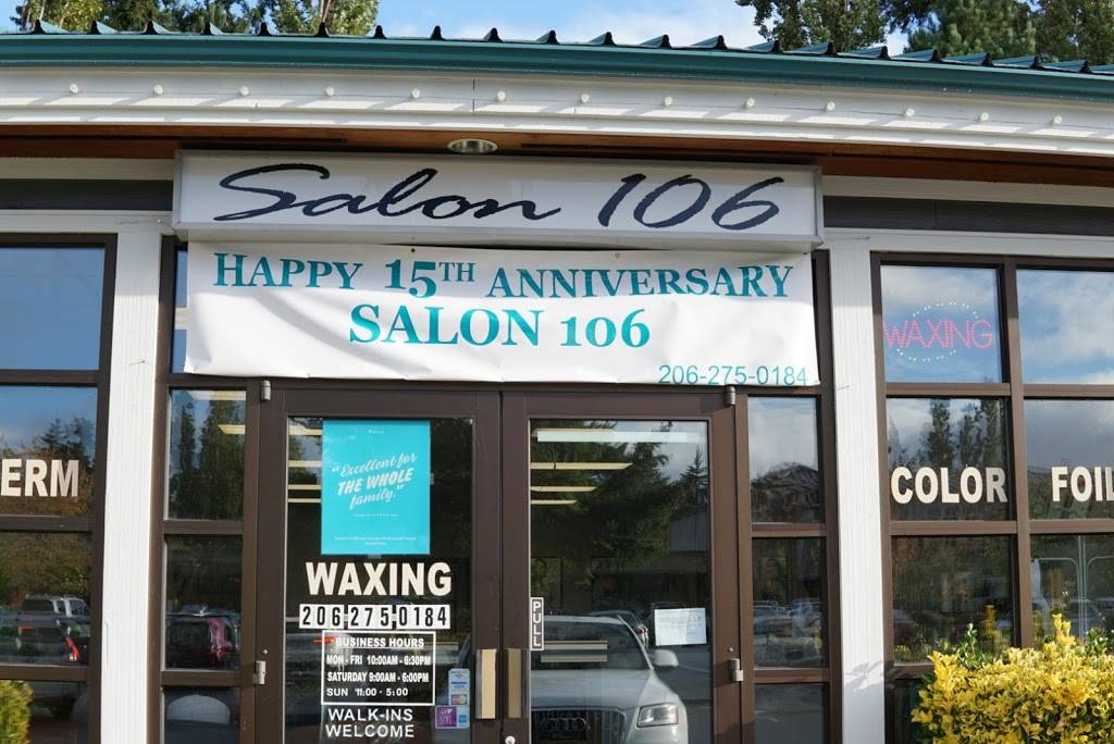 Salon 106 | 8425 SE 68th St, Mercer Island, WA 98040 | Phone: (206) 275-0184