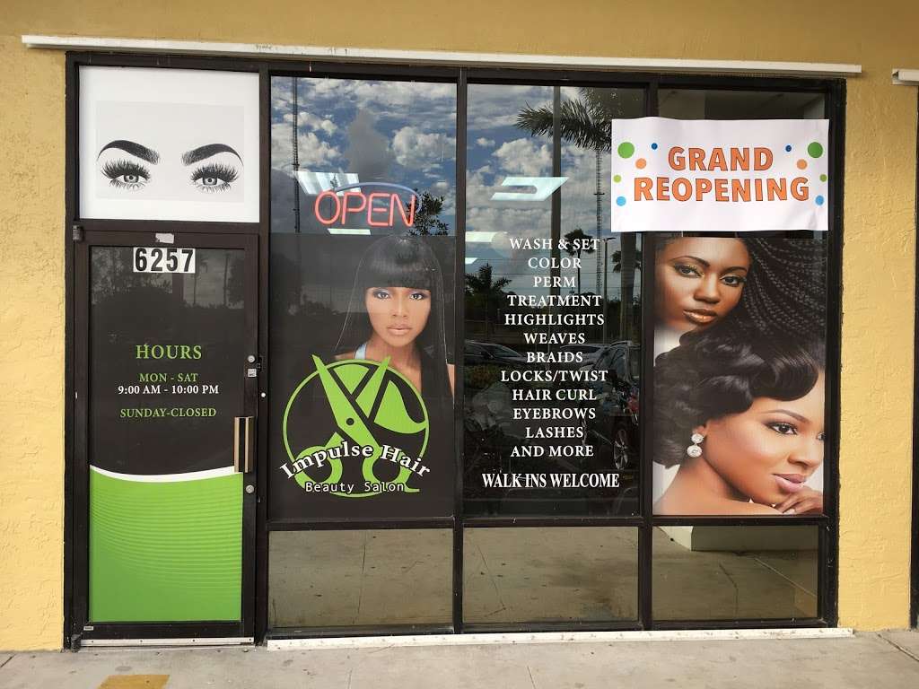 Impulse Hair Beauty Salon | 6257 SW 41st St, Miramar, FL 33023, USA