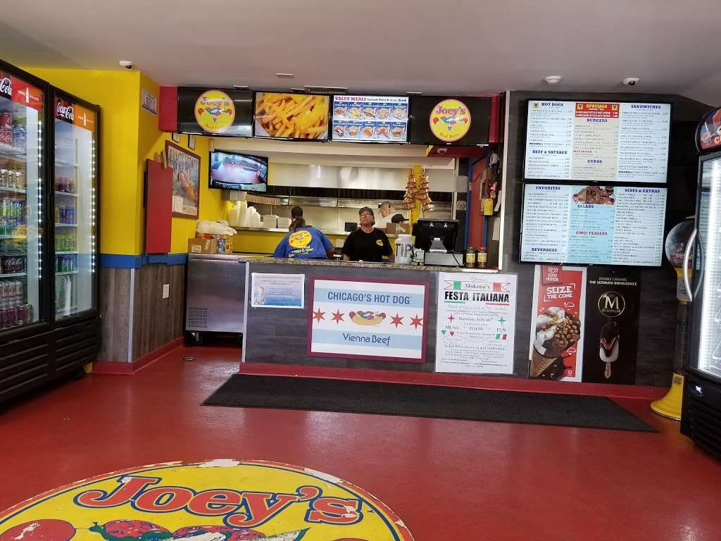 Joeys Red Hots | 17400 Wolf Rd, Orland Park, IL 60467 | Phone: (708) 478-6200
