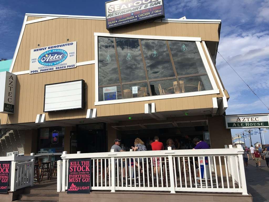 Aztec Sand Bar & Grille | 901 Boardwalk, Seaside Heights, NJ 08751, USA | Phone: (732) 793-1010