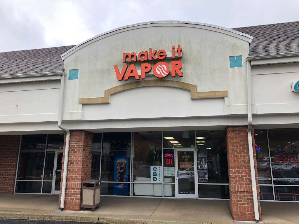 Make It Vapor | 30 Street Rd, West Chester, PA 19382, USA | Phone: (484) 301-3629