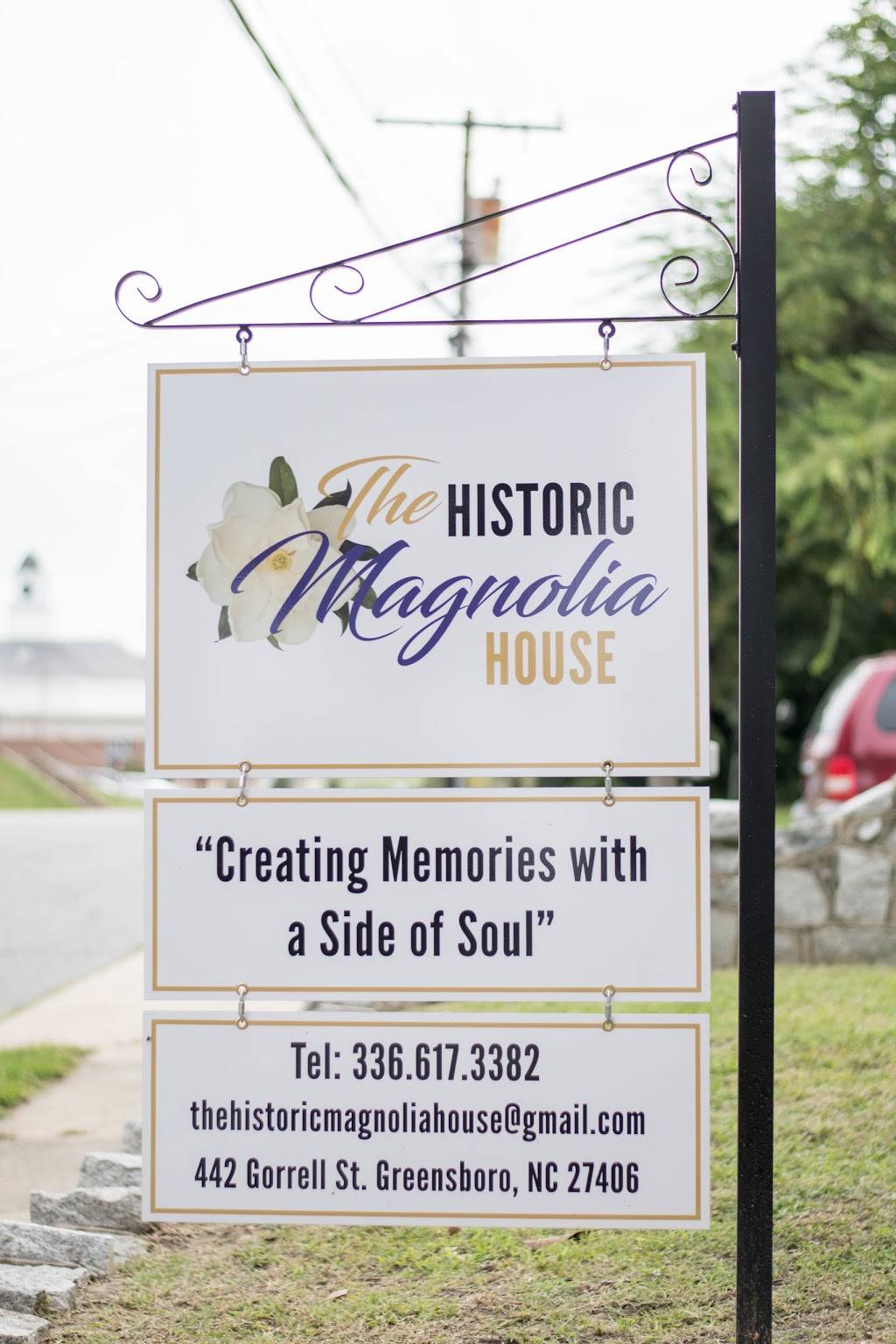 The Historic Magnolia House | 442 Gorrell St, Greensboro, NC 27406, USA | Phone: (336) 617-3382