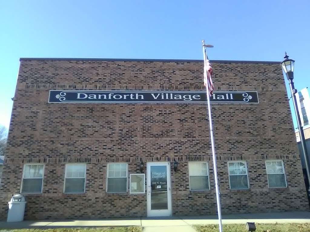Danforth Village Hall | 103 S 2nd, Danforth, IL 60930, USA | Phone: (815) 269-2222
