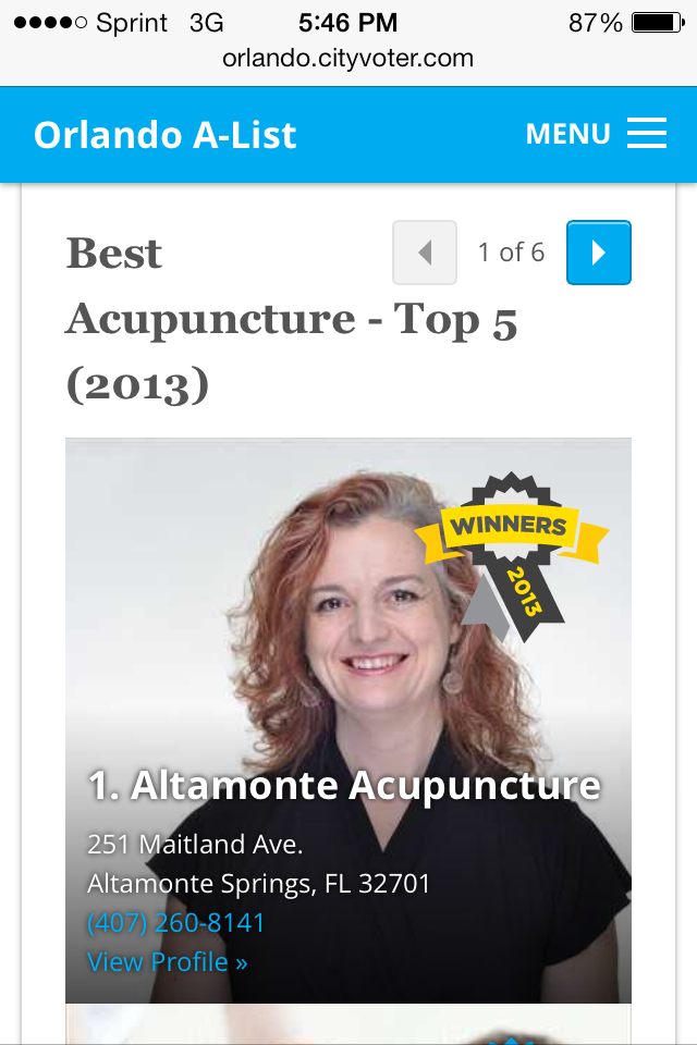 Altamonte Acupuncture | 650 Maitland Ave, Altamonte Springs, FL 32701 | Phone: (407) 260-8141