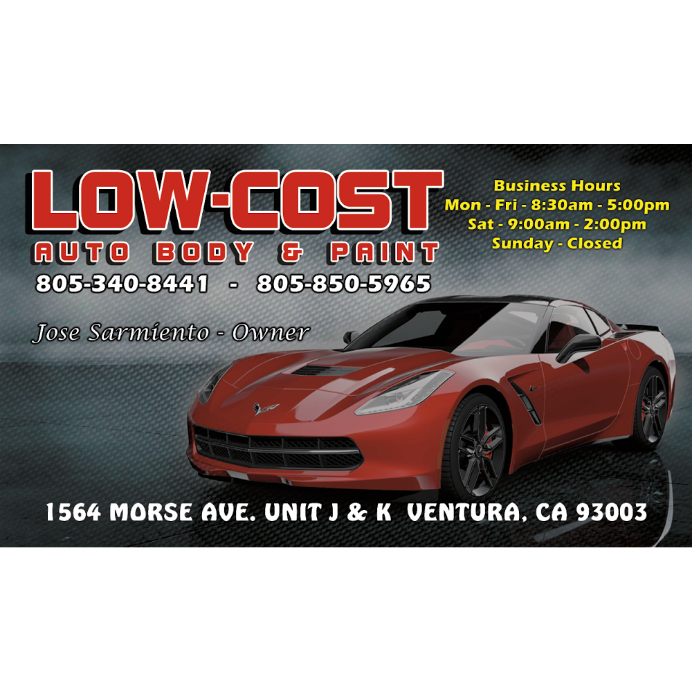 Low Cost Auto Body | 1564 Morse Ave, Ventura, CA 93003, USA | Phone: (805) 850-5965