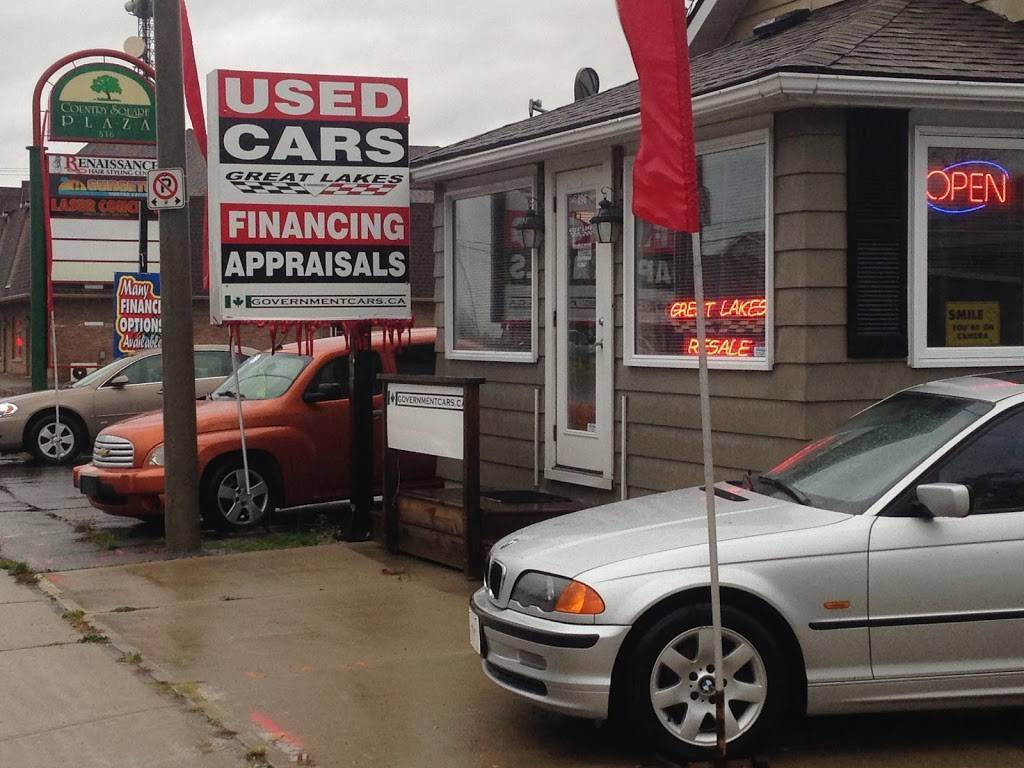 Great Lakes Used Cars | 496 Garrison Rd, Fort Erie, ON L2A 1N2, Canada | Phone: (905) 651-7283