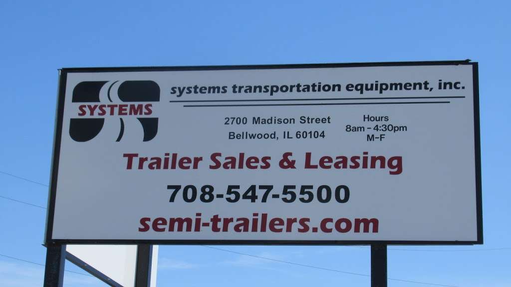 Systems Transportation Equipment | 2700 Madison St, Bellwood, IL 60104, USA | Phone: (708) 547-5500