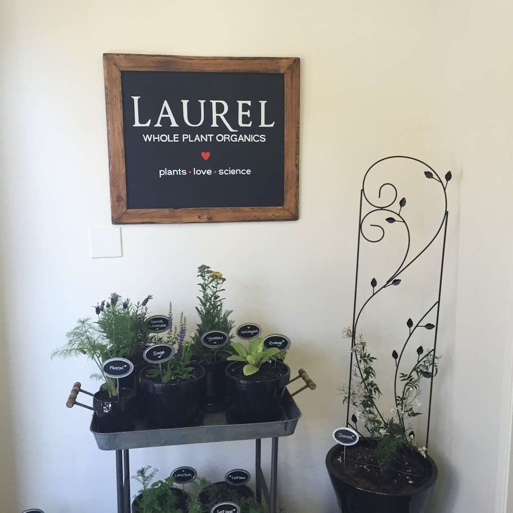Laurel Whole Plant Organics Studio | 1 Gate 6 Road, 2nd Floor, Suite D, Sausalito, CA 94965 | Phone: (415) 717-1689