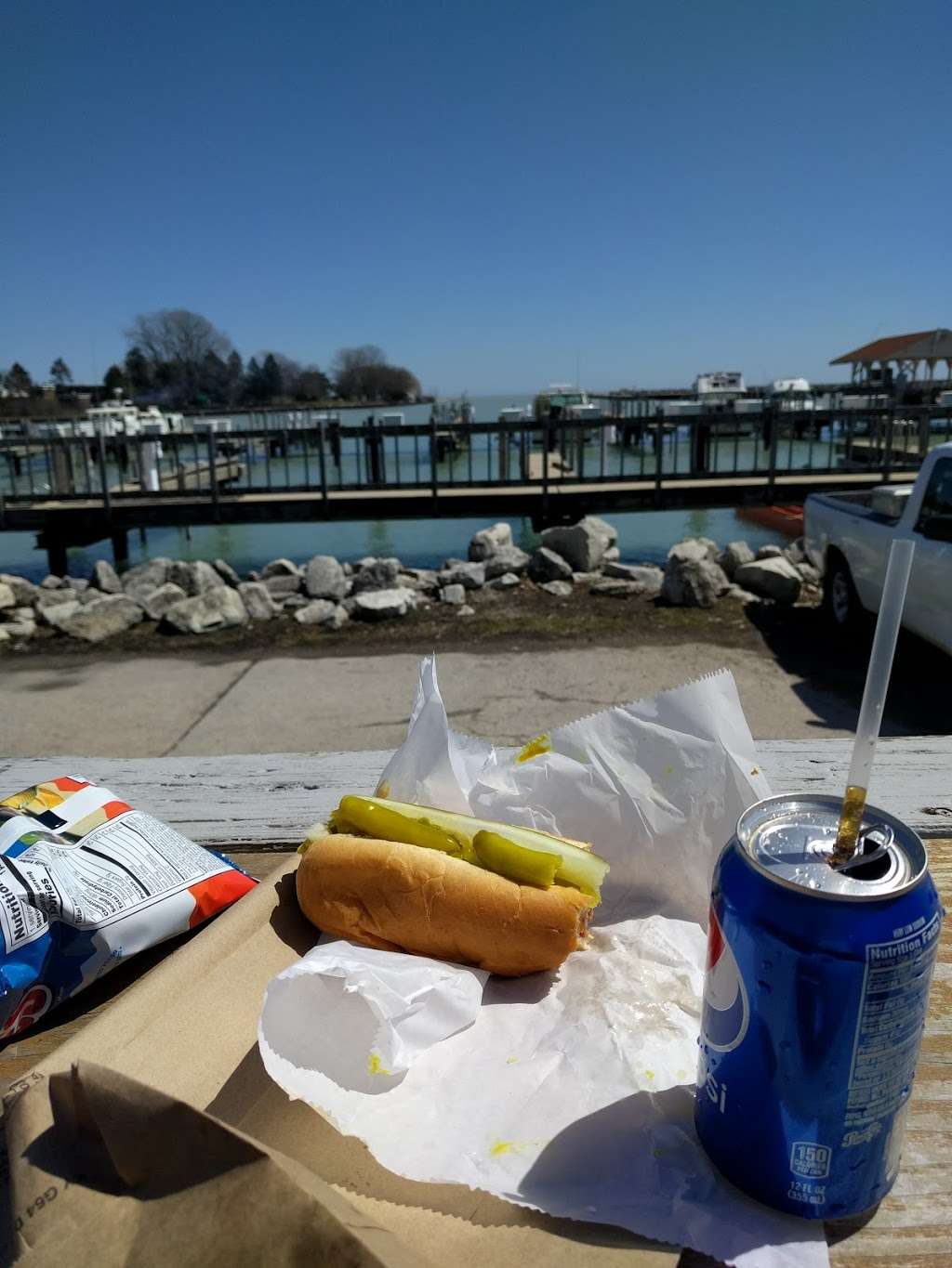 Dockside Dogs | 46 E Madison St, Waukegan, IL 60085, USA | Phone: (847) 623-4655