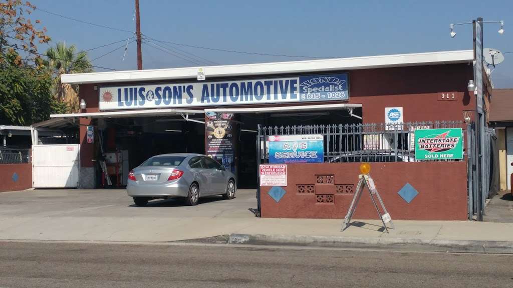 Luis & Sons Automotive | 911 W Gladstone St, Azusa, CA 91702 | Phone: (626) 815-1026