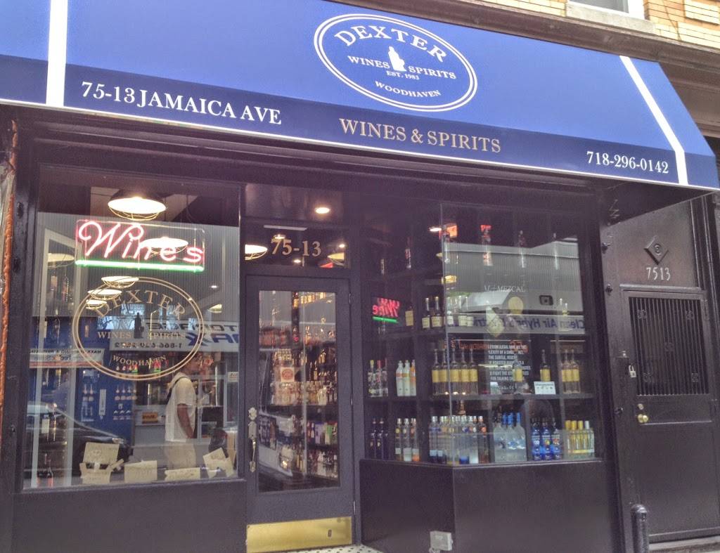 Dexter Wines & Spirits NYC | 75-13 Jamaica Ave, Woodhaven, NY 11421, USA | Phone: (718) 296-0142