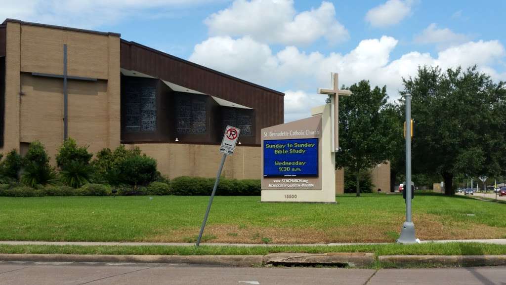 St. Bernadette Catholic Church | 15500 El Camino Real, Houston, TX 77062 | Phone: (281) 486-0337