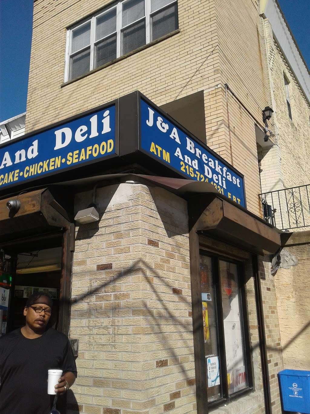 J & A Breakfast And Deli | 6101 Elmwood Ave, Philadelphia, PA 19142, USA | Phone: (215) 724-1331