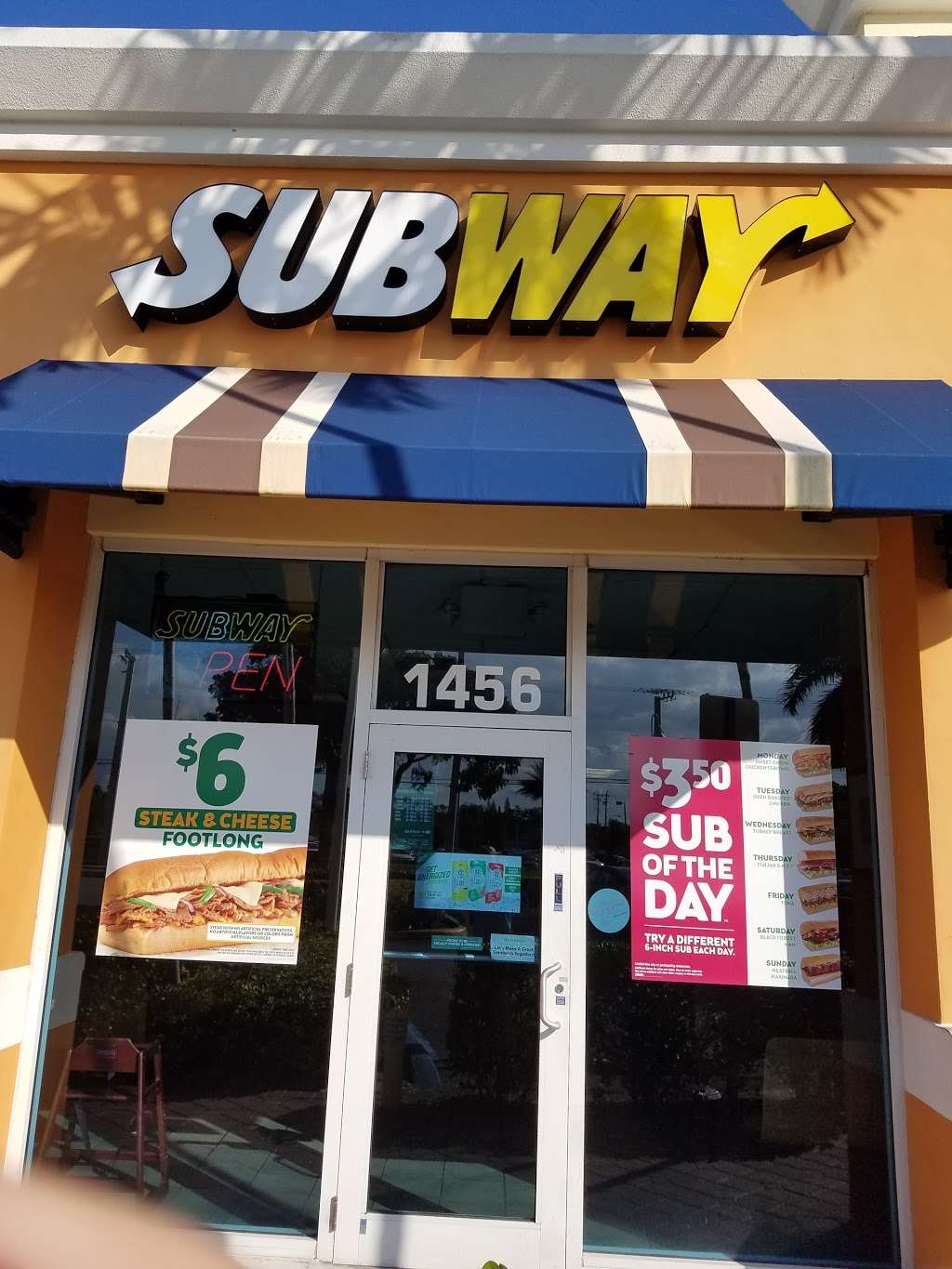 Subway Restaurants | 1456 S Federal Hwy, Deerfield Beach, FL 33441, USA | Phone: (954) 482-0642