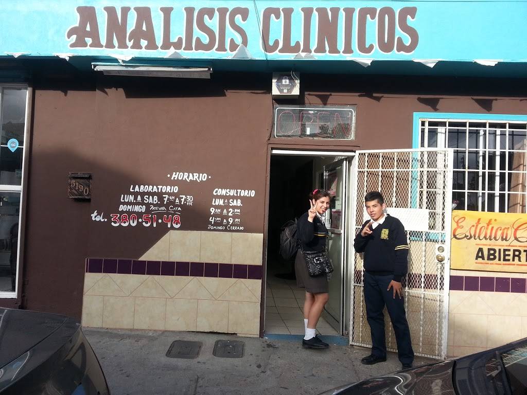 " Lomas De Tijuana" Clinical Laboratory | Calle del Canal 5190, Lomastijuana, 22535 Tijuana, B.C., Mexico | Phone: 664 158 9827