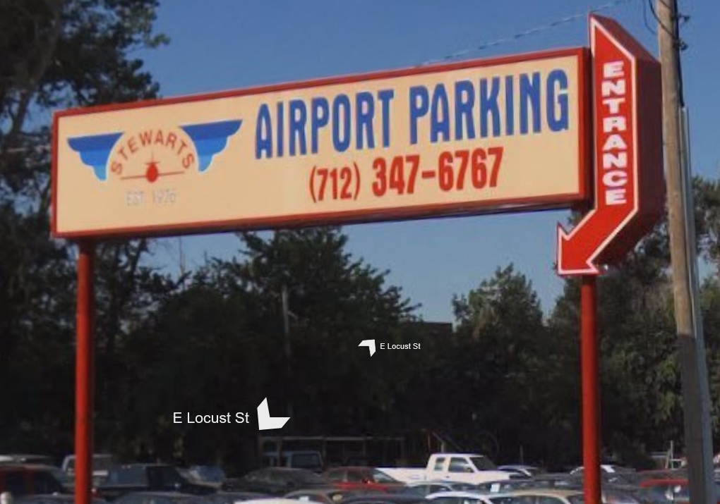 Stewart Airport Parking | 311 E Locust St, Carter Lake, IA 51510, USA | Phone: (712) 347-6767