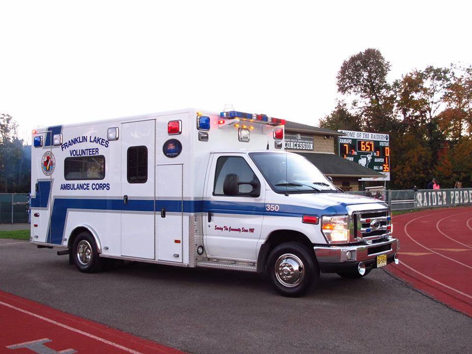 Franklin Lakes Volunteer Ambulance Corps | 480 Bender Ct, Franklin Lakes, NJ 07417, USA | Phone: (201) 891-5151