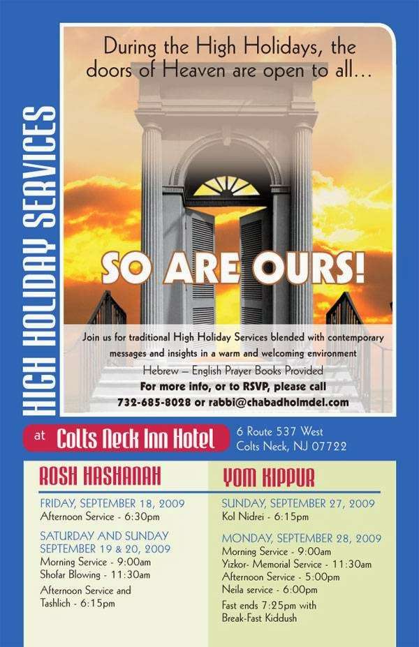 Chabad of Holmdel Colts-Neck | 14 Holmdel Rd, Holmdel, NJ 07733, USA | Phone: (732) 858-1770