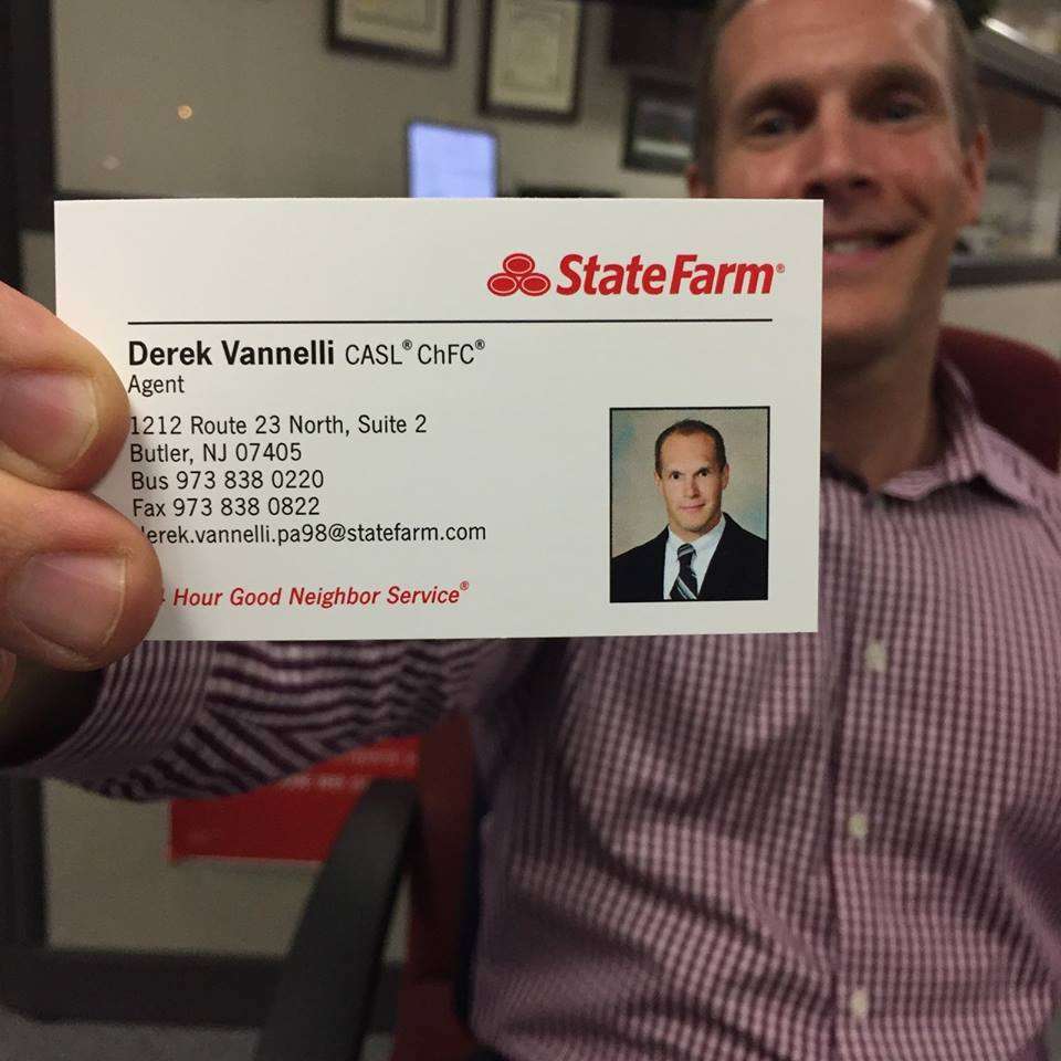 Derek Vannelli - State Farm Insurance Agent | 1212 NJ-23 #2, Butler, NJ 07405, USA | Phone: (973) 838-0220