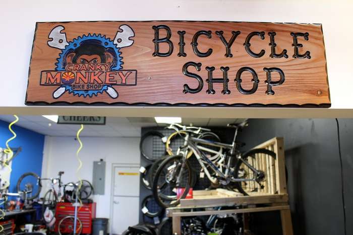 cranky monkey bike shop