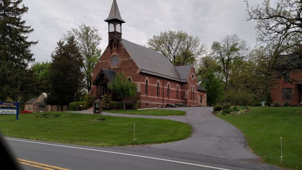 Coleman Memorial Chapel | 1980 Furnace Hills Pike, Lititz, PA 17543, USA | Phone: (717) 626-6933