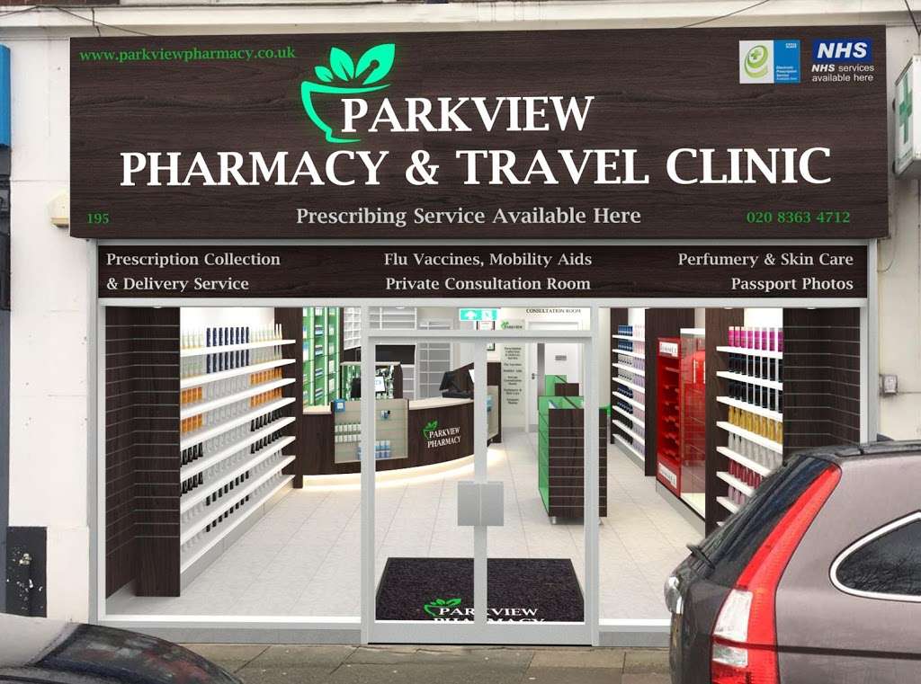 PARKVIEW PHARMACY & TRAVEL CLINIC | 195 Bramley Rd, London N14 4XA, UK | Phone: 020 8363 4712