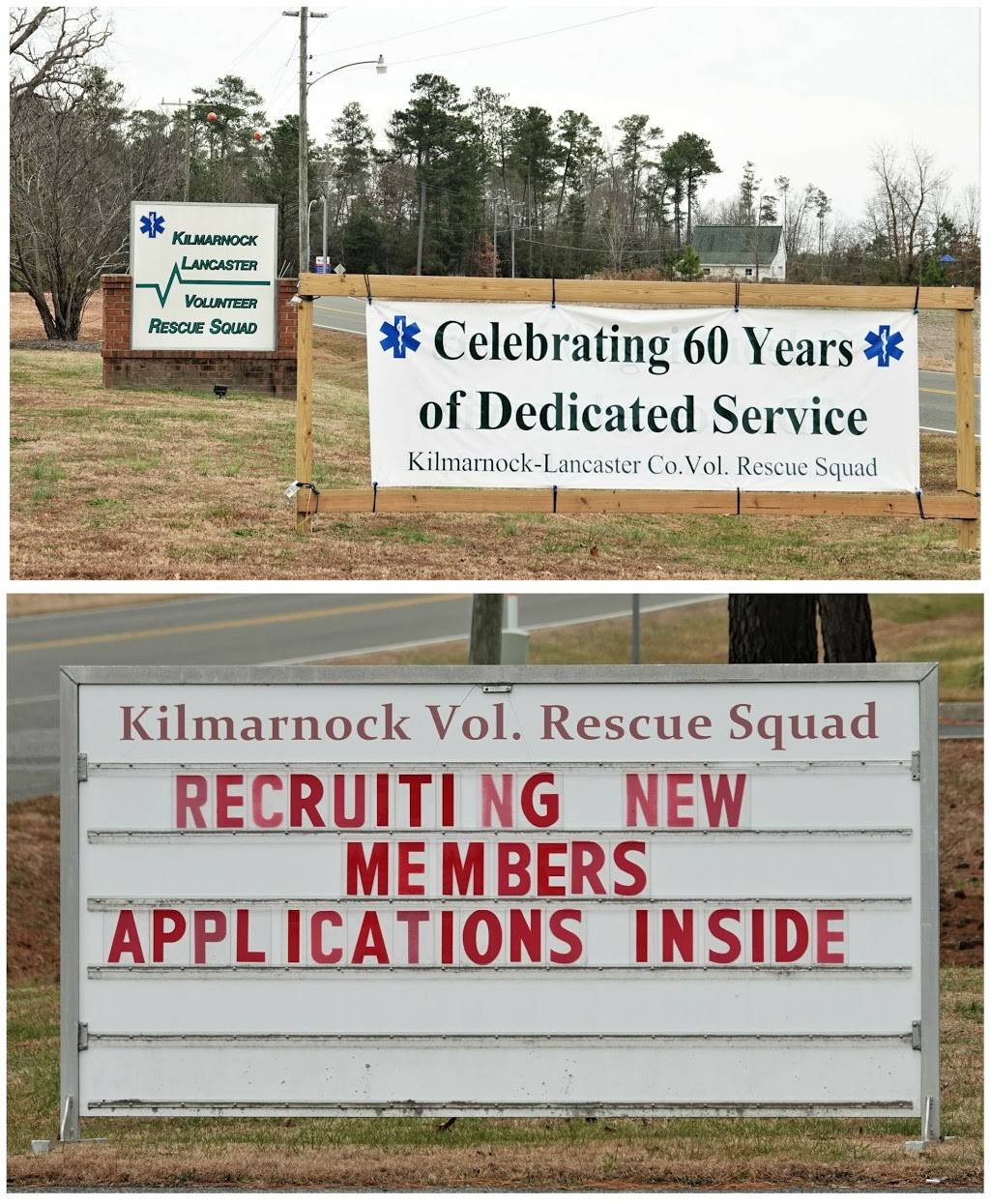 Kilmarnock Volunteer Rescue Squad | 61 Harris Rd, Kilmarnock, VA 22482, USA | Phone: (804) 435-1552