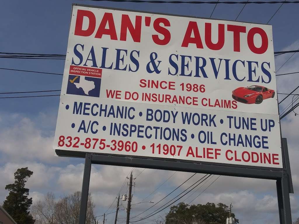 Dans Auto Services | 11907 Alief Clodine Rd, Houston, TX 77082 | Phone: (832) 875-3960