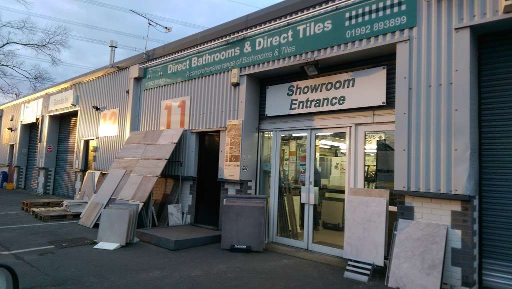 Direct Bathrooms and Tiles | 11&12, Hillgrove Business Park, Nazeing Rd, Nazeing EN9 2HB, UK | Phone: 01992 893893