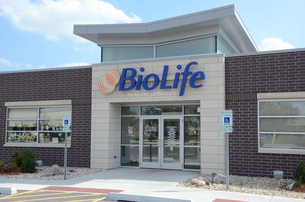 BioLife Plasma Services | 161 Lily Cache Ln, Bolingbrook, IL 60440, USA | Phone: (630) 378-7003