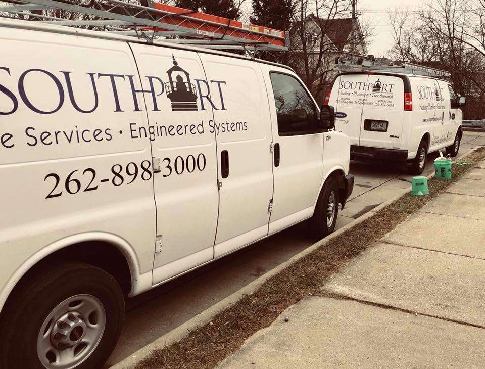 Southport Heating, Plumbing, & Geothermal | 1343 27th St, Caledonia, WI 53108, USA | Phone: (262) 898-3000