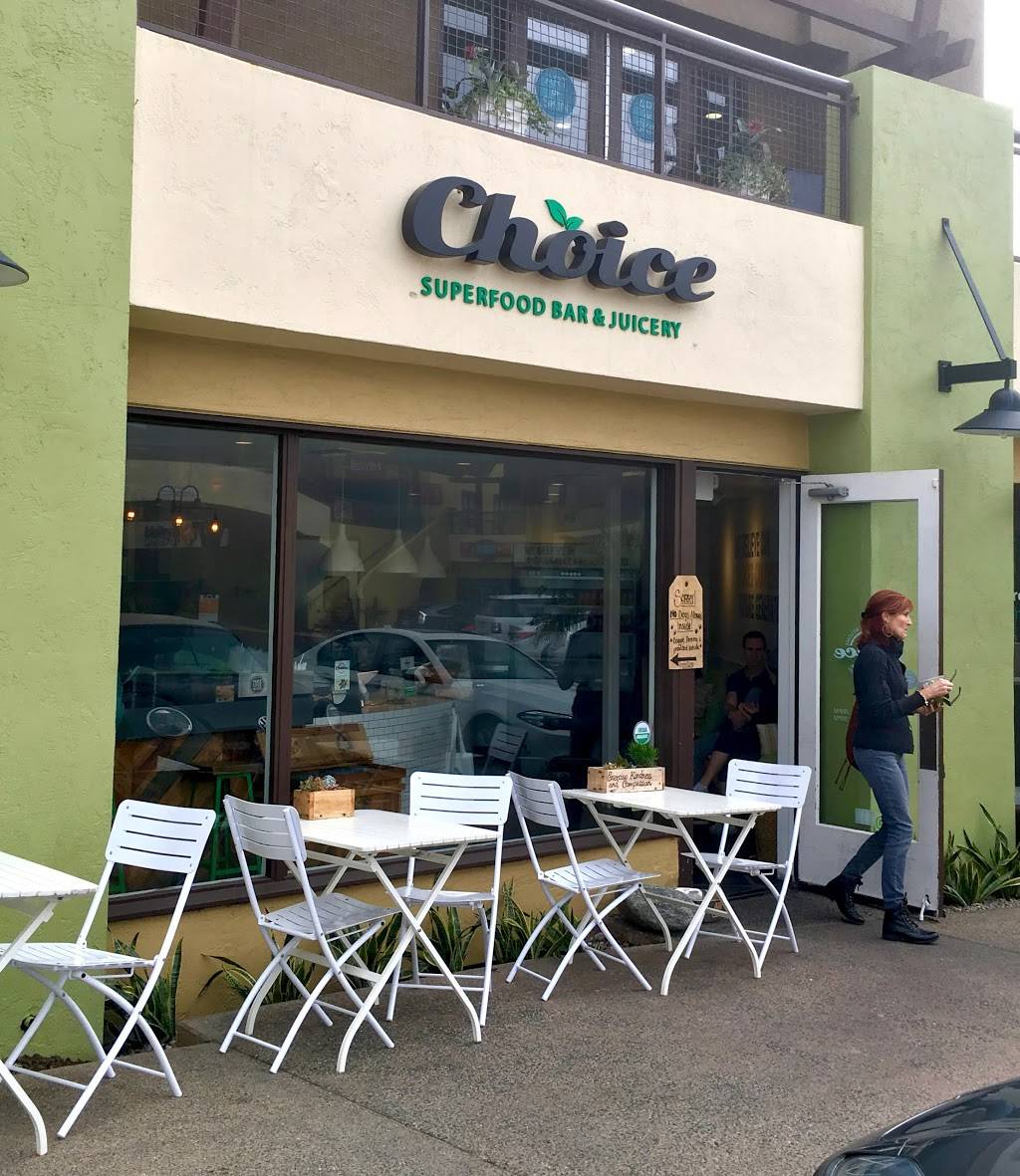 Choice Juicery | 437 S Hwy 101 Suite #118, Solana Beach, CA 92075, USA | Phone: (858) 704-4346