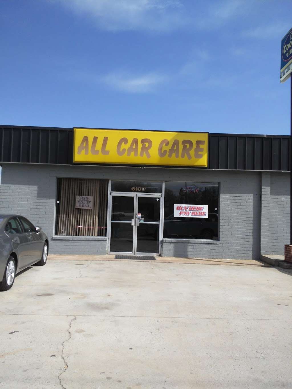 All Car Care | 610 W Roosevelt Blvd Suite B, Monroe, NC 28110, USA | Phone: (704) 283-8687