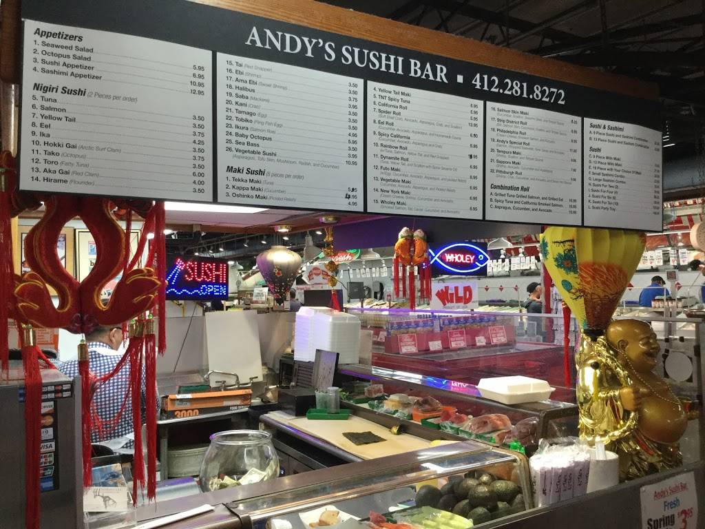 Andys Sushi Bar | 1711 Penn Ave, Pittsburgh, PA 15222, USA | Phone: (412) 281-8272