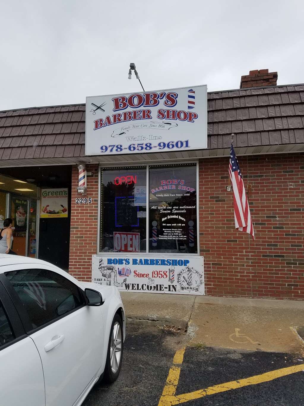 Bobs Barber Shop | 2295 Main St, Tewksbury, MA 01876, USA | Phone: (978) 658-9601