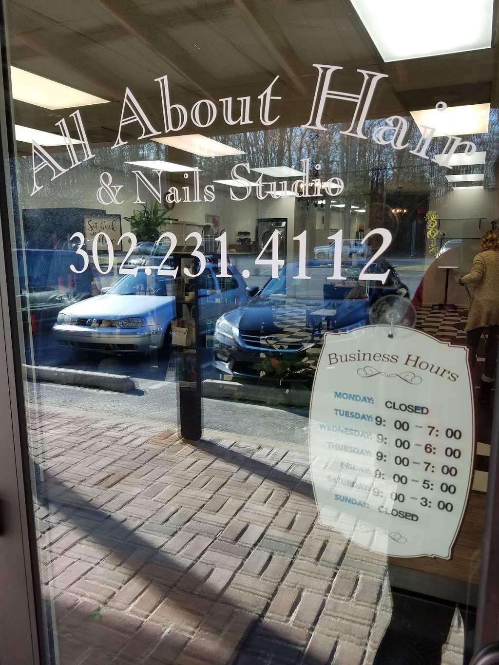 All About Hair & Nails Studio | 20750 John J Williams Hwy Unit 7, Lewes, DE 19958, USA | Phone: (302) 231-4112