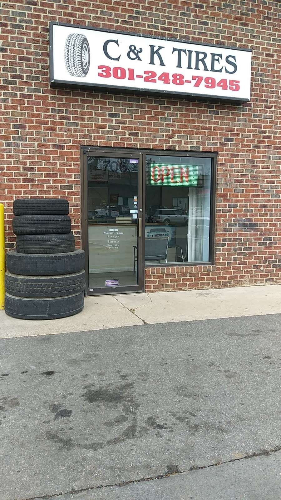 C & K Tires | 706 Cady Dr, Fort Washington, MD 20744, USA | Phone: (301) 248-7945