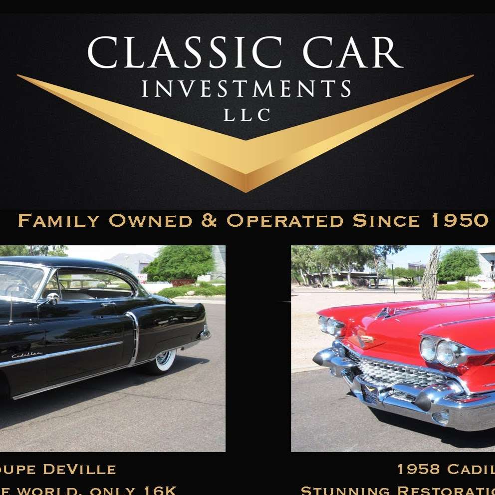 Classic Car Investments LLC | 7360 E Acoma Dr #14, Scottsdale, AZ 85260 | Phone: (480) 281-2059