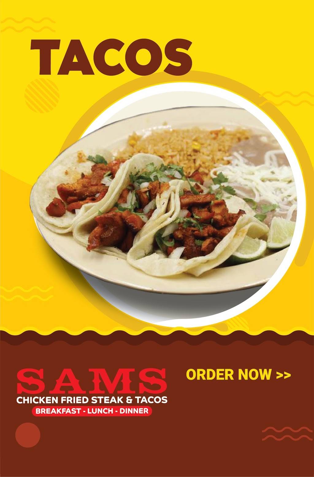 Sams Steak & Tacos | 1051 Bridgewood Dr, Fort Worth, TX 76112, USA | Phone: (817) 888-3674