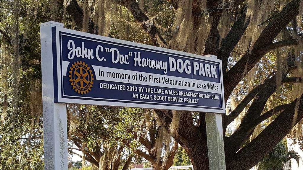Doc. Haromy Dog Park | 783 S 9th St, Lake Wales, FL 33853, USA