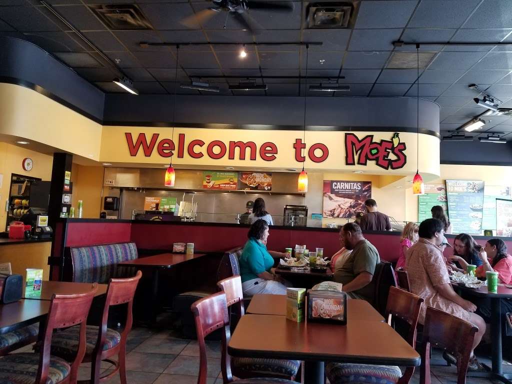 Moes Southwest Grill | 12841 Galveston Ct, Manassas, VA 20112, USA | Phone: (703) 897-6637