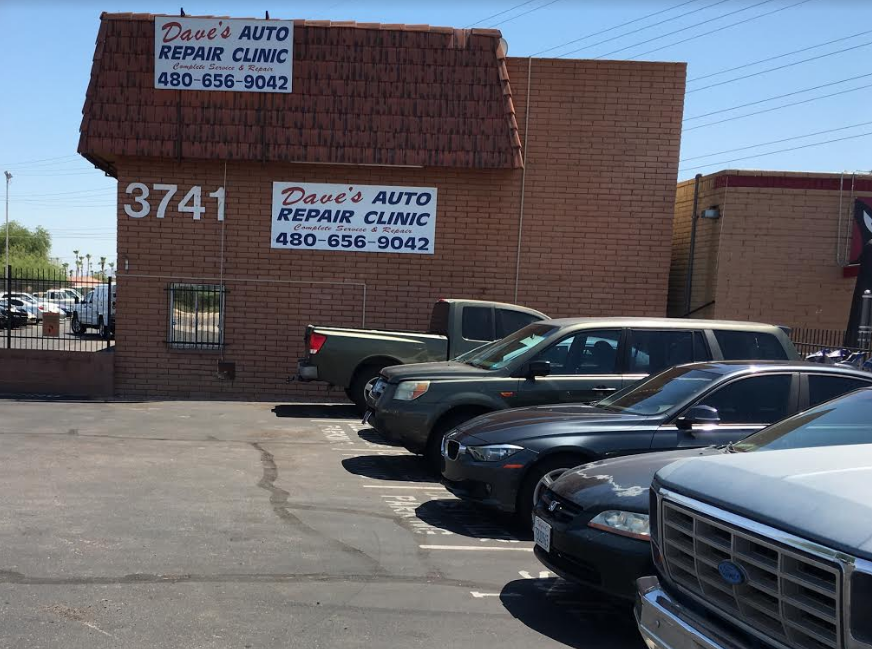 Daves Auto Repair Clinic | 3741 E Main St #101, Mesa, AZ 85205, USA | Phone: (480) 656-9042