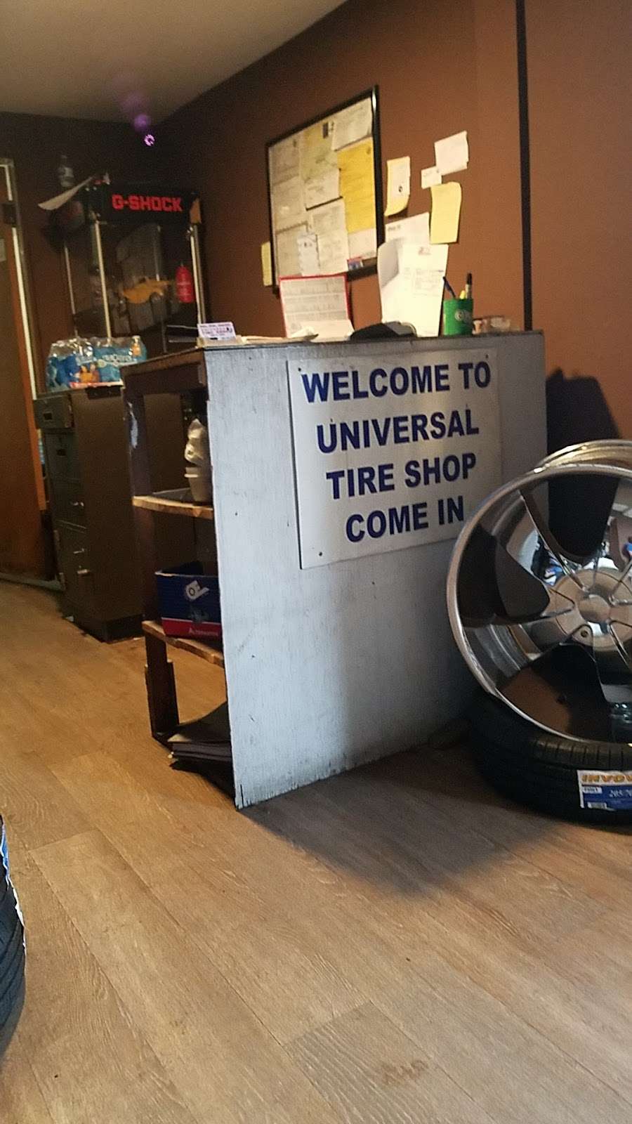 Universal Tire Shop | 7259 Osbun Rd, San Bernardino, CA 92404, USA | Phone: (909) 763-3139