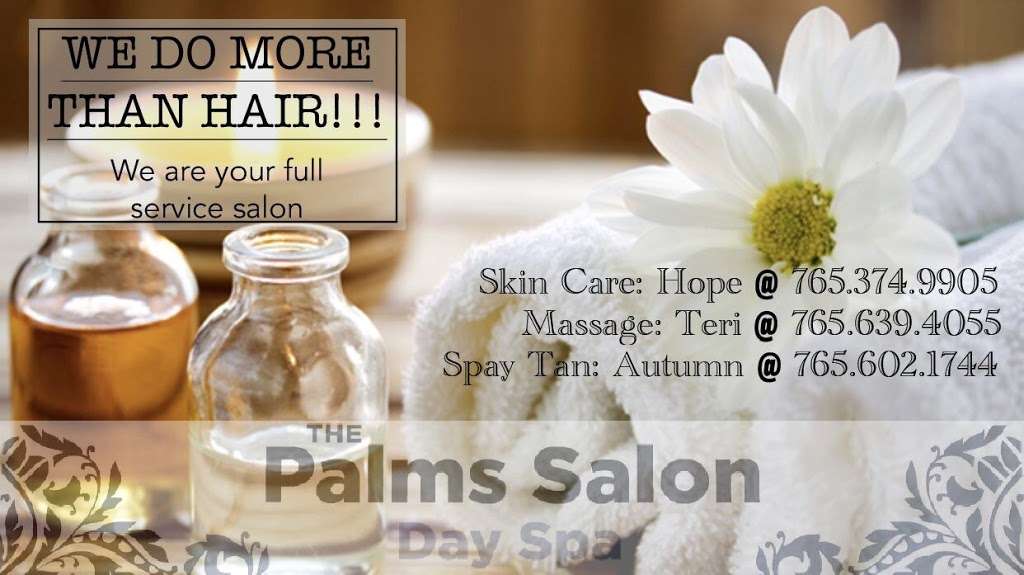 Palms Salon | 5430 Columbus Ave, Anderson, IN 46013, USA | Phone: (765) 640-5466