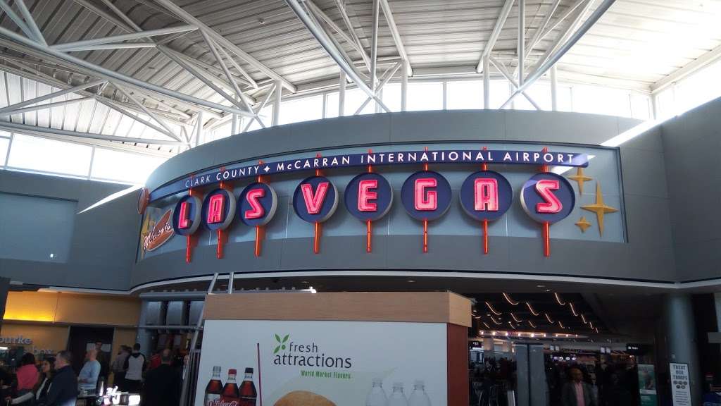 LAS Terminal 1 Departures | 23 Wayne Newton Blvd, Las Vegas, NV 89119, USA | Phone: (702) 261-5100