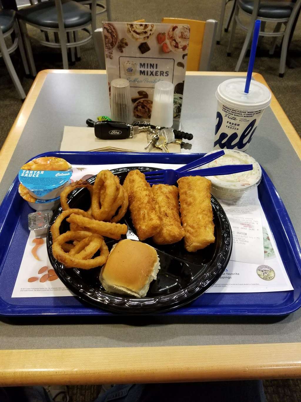 Culvers | 3950 Ridge Rd, Highland, IN 46322, USA | Phone: (219) 934-7900