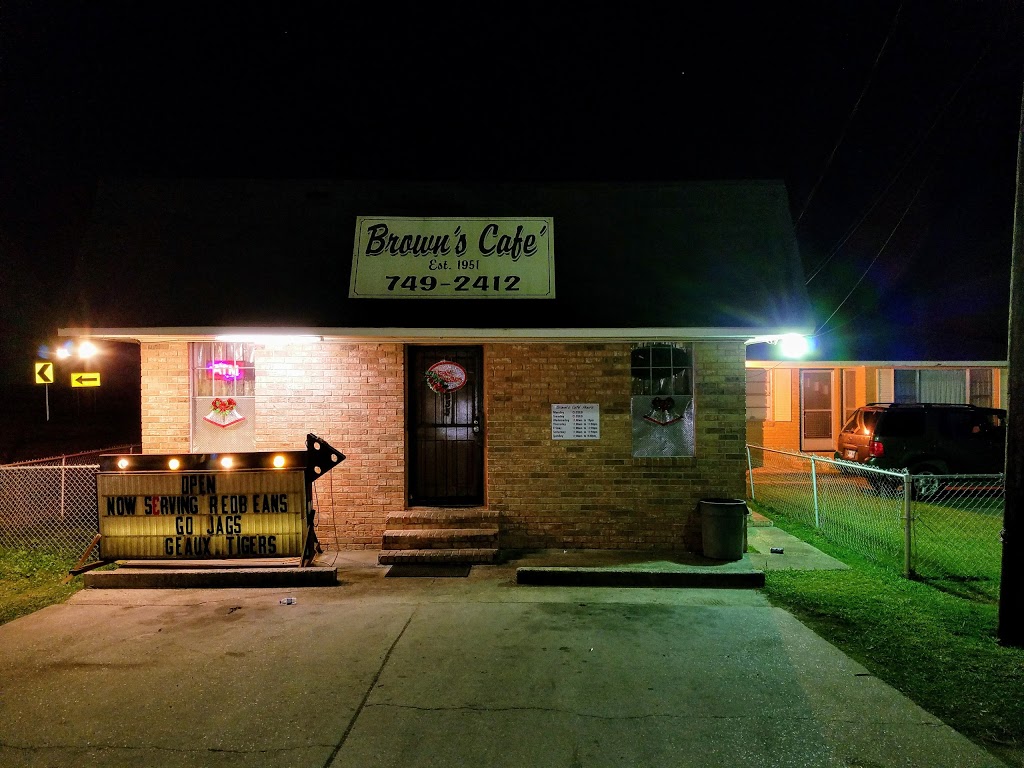 Browns Cafe | 5823 Lukeville Ln, Brusly, LA 70719, USA | Phone: (225) 749-2412